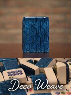Automatic Mah Jongg Tiles Designer Series - Deco Weave (36MM)